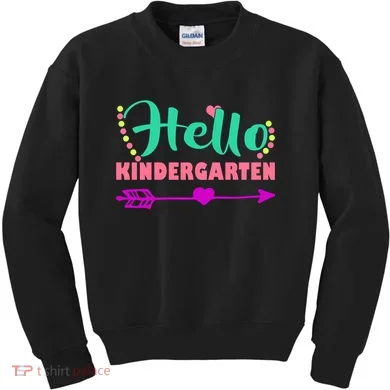 Hello Kindergarten Arrow Kids Sweatshirt