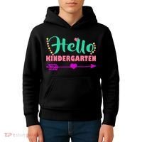Hello Kindergarten Arrow Kids Hoodie thumb 4