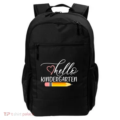 Hello Kindergarten Cute Pencil Backpack