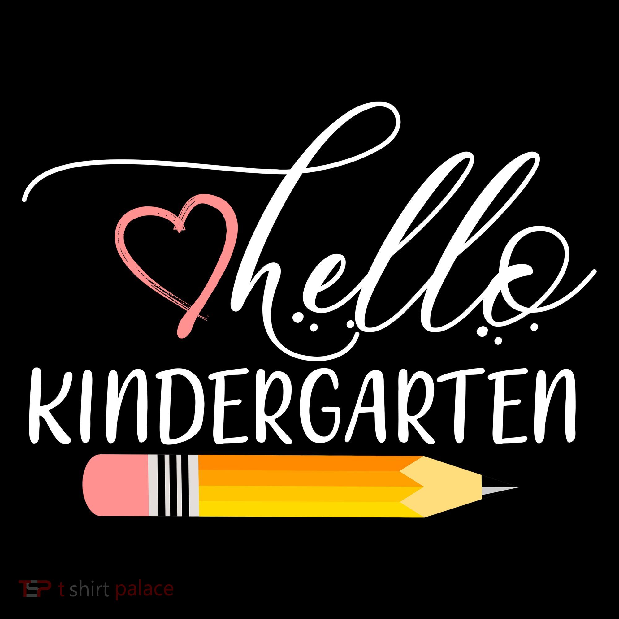 Hello Kindergarten Cute Pencil Backpack