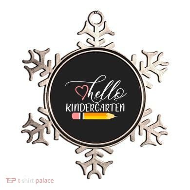 Hello Kindergarten Cute Pencil Ornament