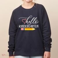 Hello Kindergarten Cute Pencil Women's Sweatshirt thumb 0