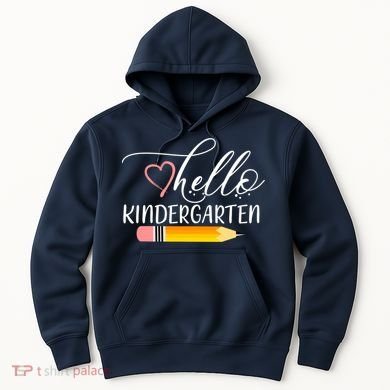 Hello Kindergarten Cute Pencil Hoodie