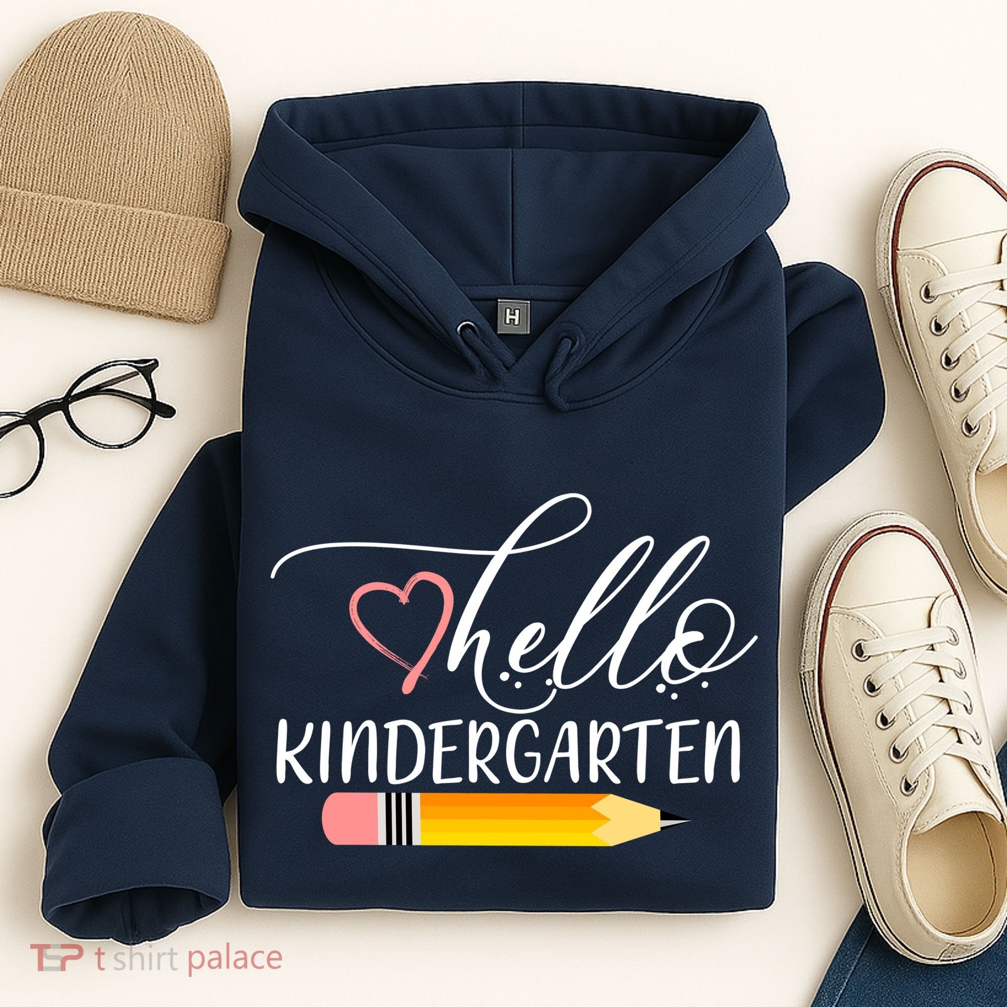Hello Kindergarten Cute Pencil Hoodie