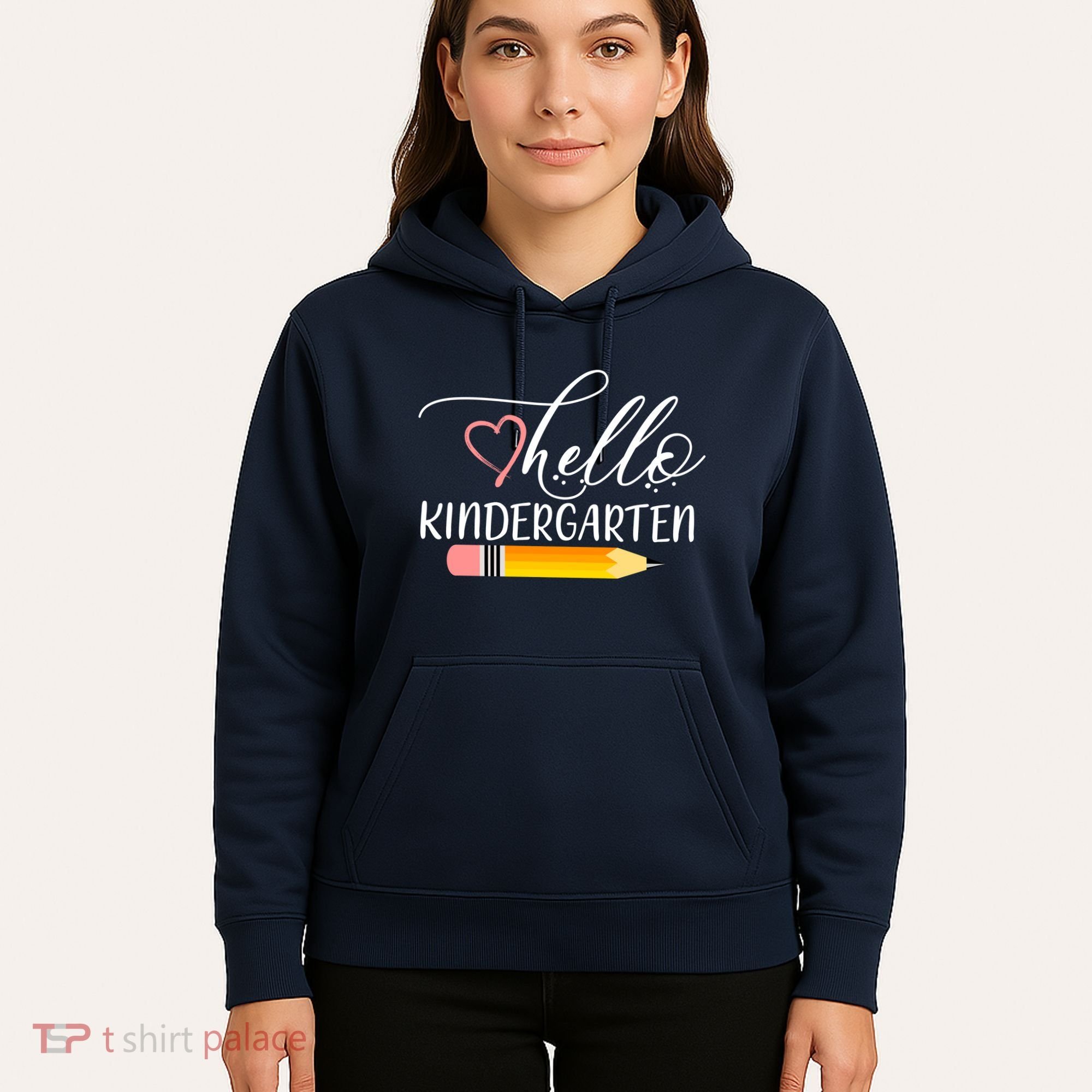 Hello Kindergarten Cute Pencil Hoodie