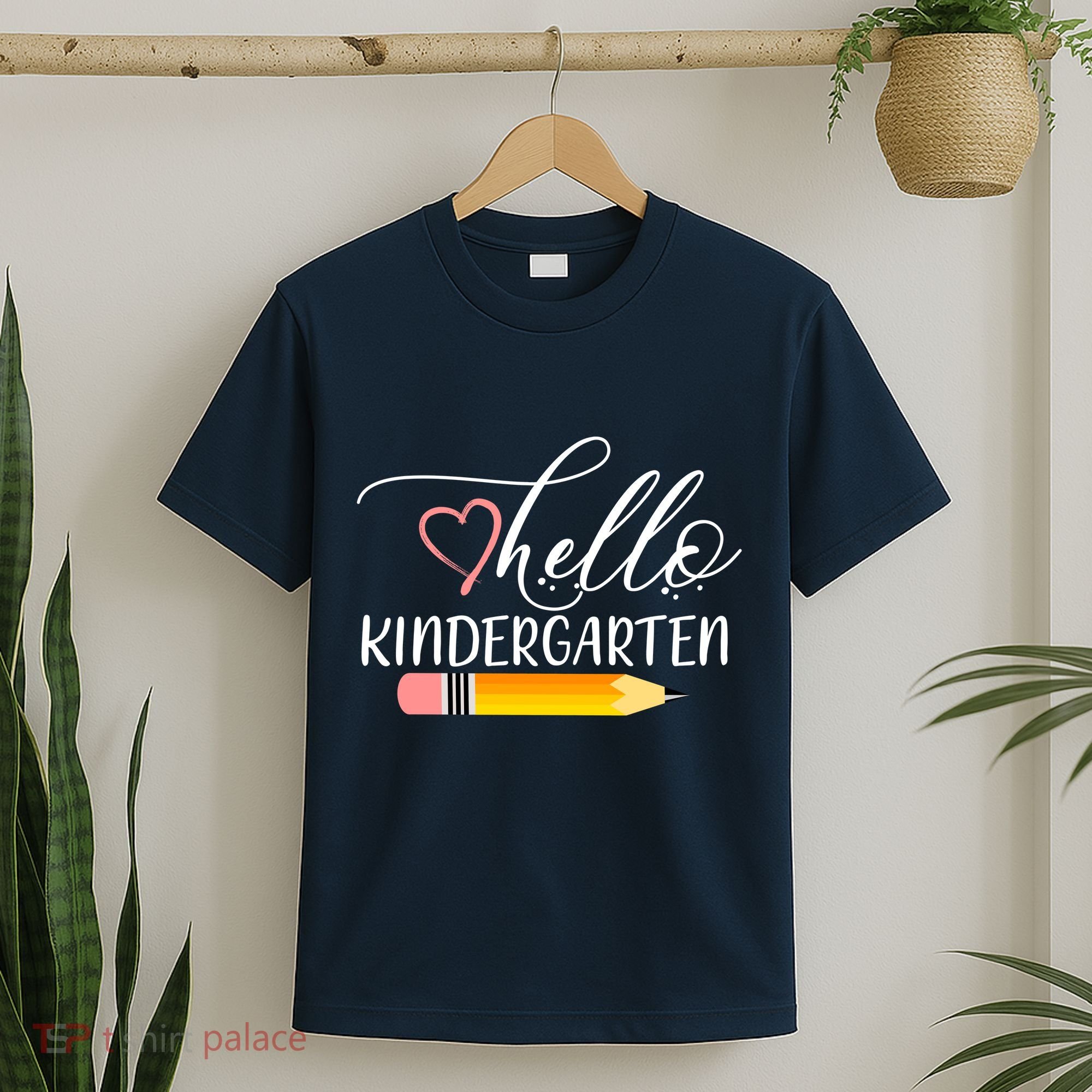 Hello Kindergarten Cute Pencil T-Shirt
