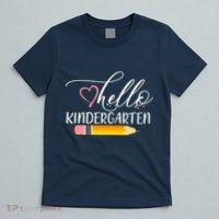 Hello Kindergarten Cute Pencil T-Shirt thumb 5