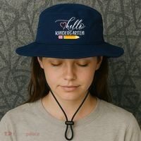Hello Kindergarten Cute Pencil Bucket Hat thumb 3