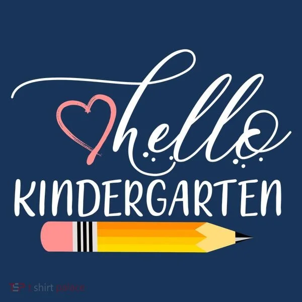 Hello Kindergarten Cute Pencil Bucket Hat