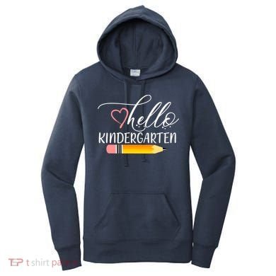 Hello Kindergarten Cute Pencil Women's Hoodie