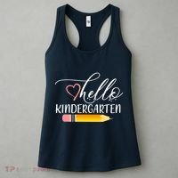 Hello Kindergarten Cute Pencil Women's Tank Top thumb 3