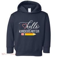 Hello Kindergarten Cute Pencil Toddler Hoodie thumb 0
