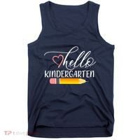 Hello Kindergarten Cute Pencil Tank Top thumb 0