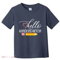 Hello Kindergarten Cute Pencil Toddler T-Shirt thumb 0