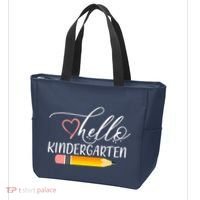 Hello Kindergarten Cute Pencil Tote Bag thumb 3