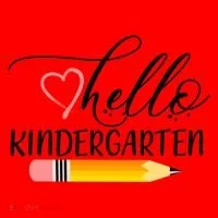 Hello Kindergarten Cute Pencil Santa Hat thumb 1