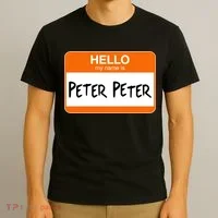 Hello My Name Is Peter Peter T-Shirt thumb 3