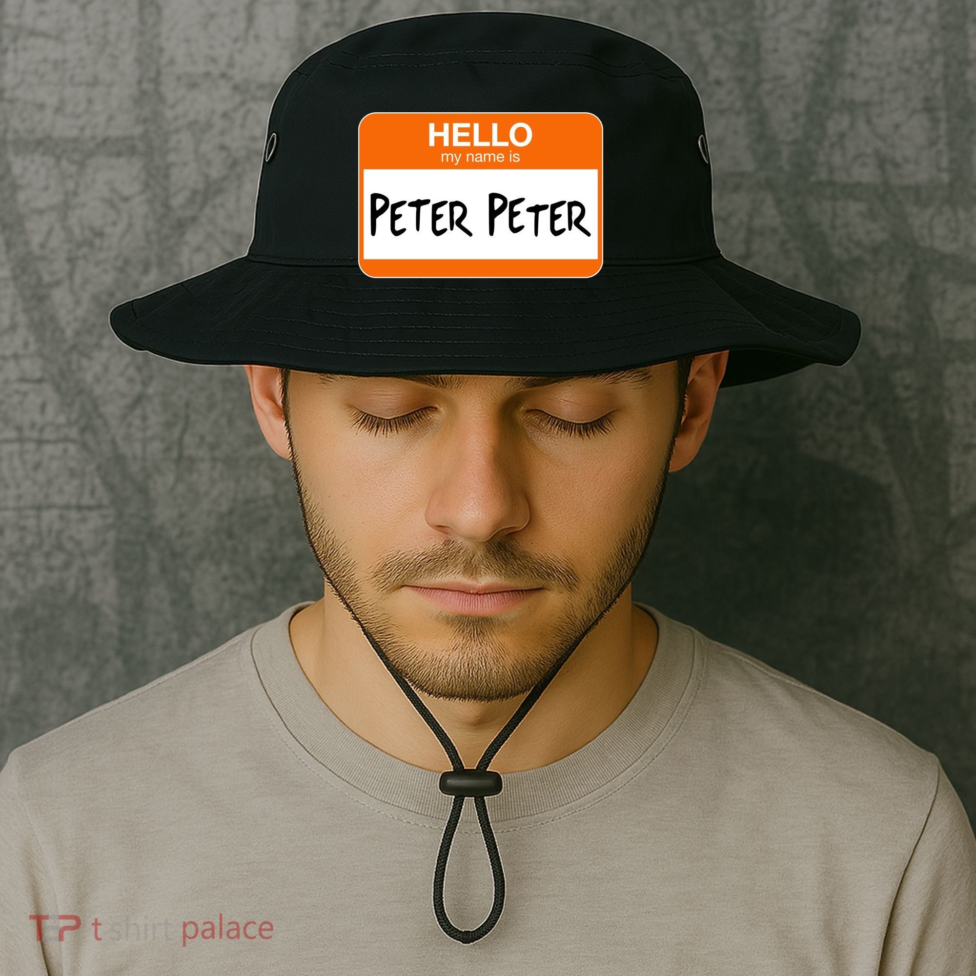 Hello My Name Is Peter Peter Bucket Hat