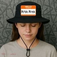 Hello My Name Is Peter Peter Bucket Hat thumb 3