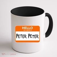 Hello My Name Is Peter Peter Coffee Mug thumb 1