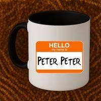 Hello My Name Is Peter Peter Coffee Mug thumb 2