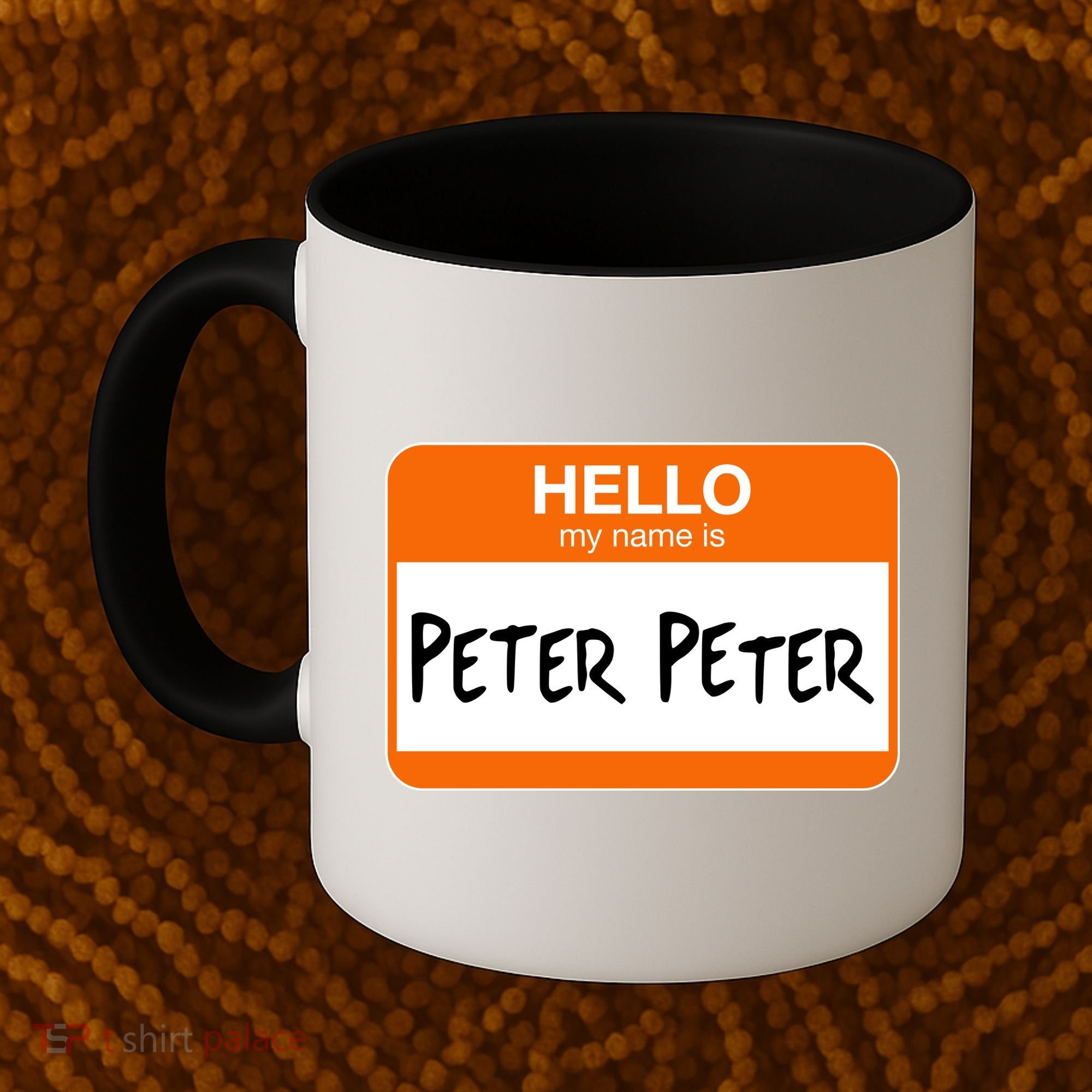 Hello My Name Is Peter Peter Coffee Mug