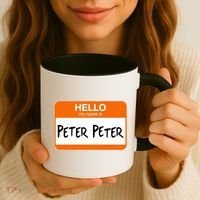 Hello My Name Is Peter Peter Coffee Mug thumb 3