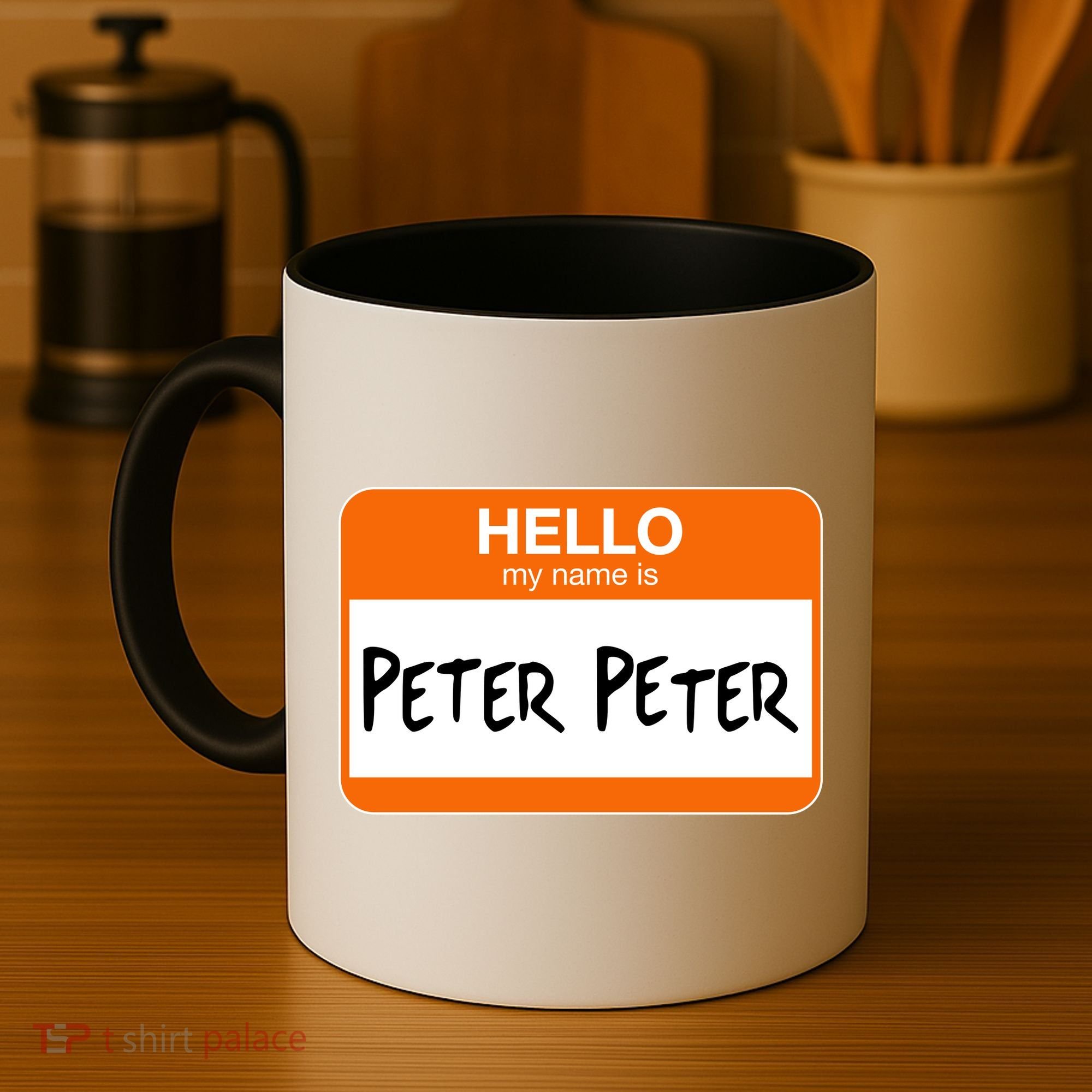 Hello My Name Is Peter Peter Coffee Mug