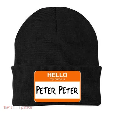 Hello My Name Is Peter Peter Beanie