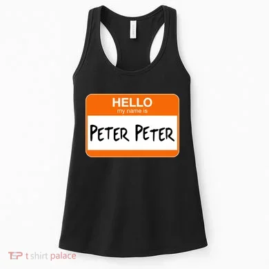 Hello My Name Is Peter Peter Women's Tank Top