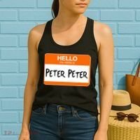 Hello My Name Is Peter Peter Women's Tank Top thumb 2
