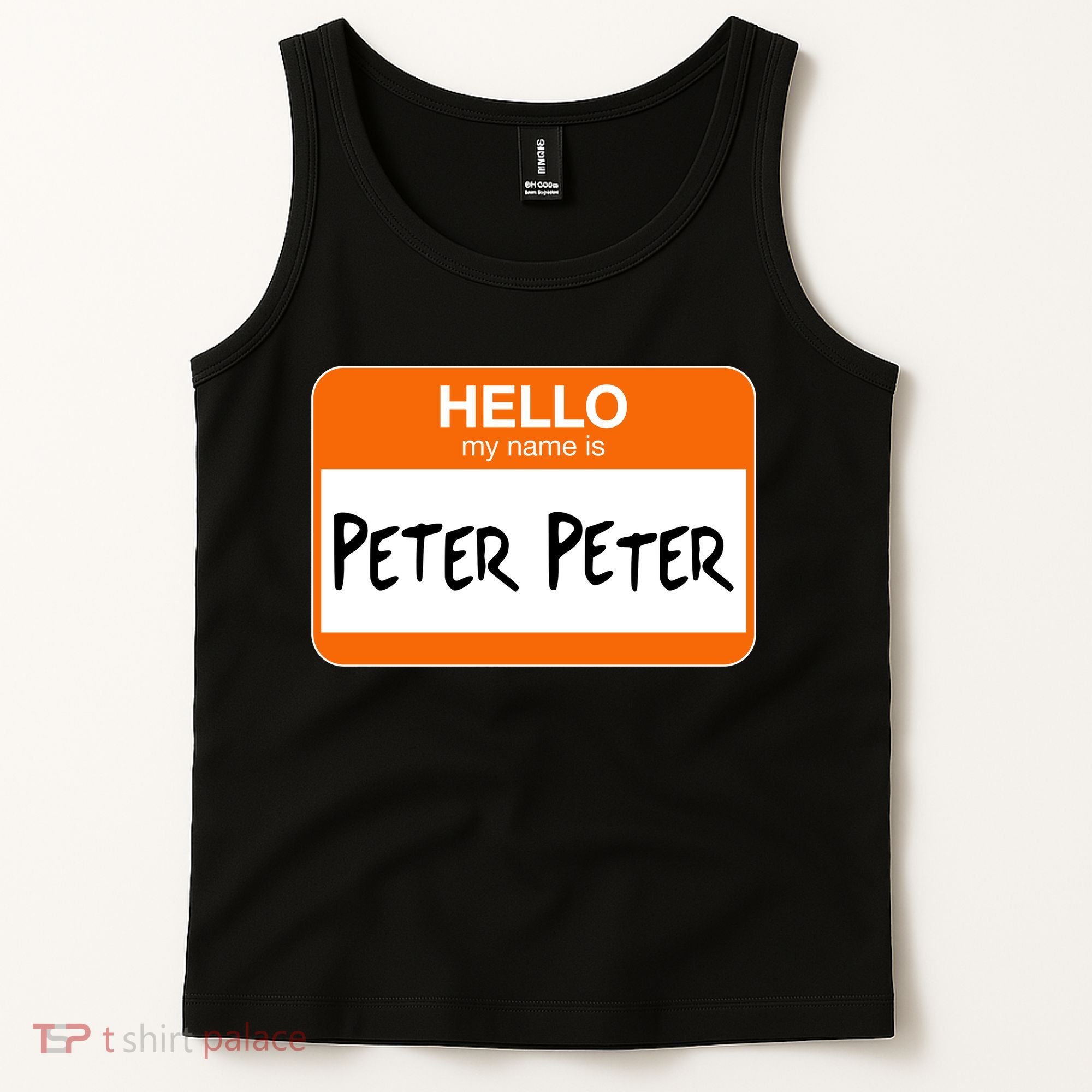 Hello My Name Is Peter Peter Tank Top