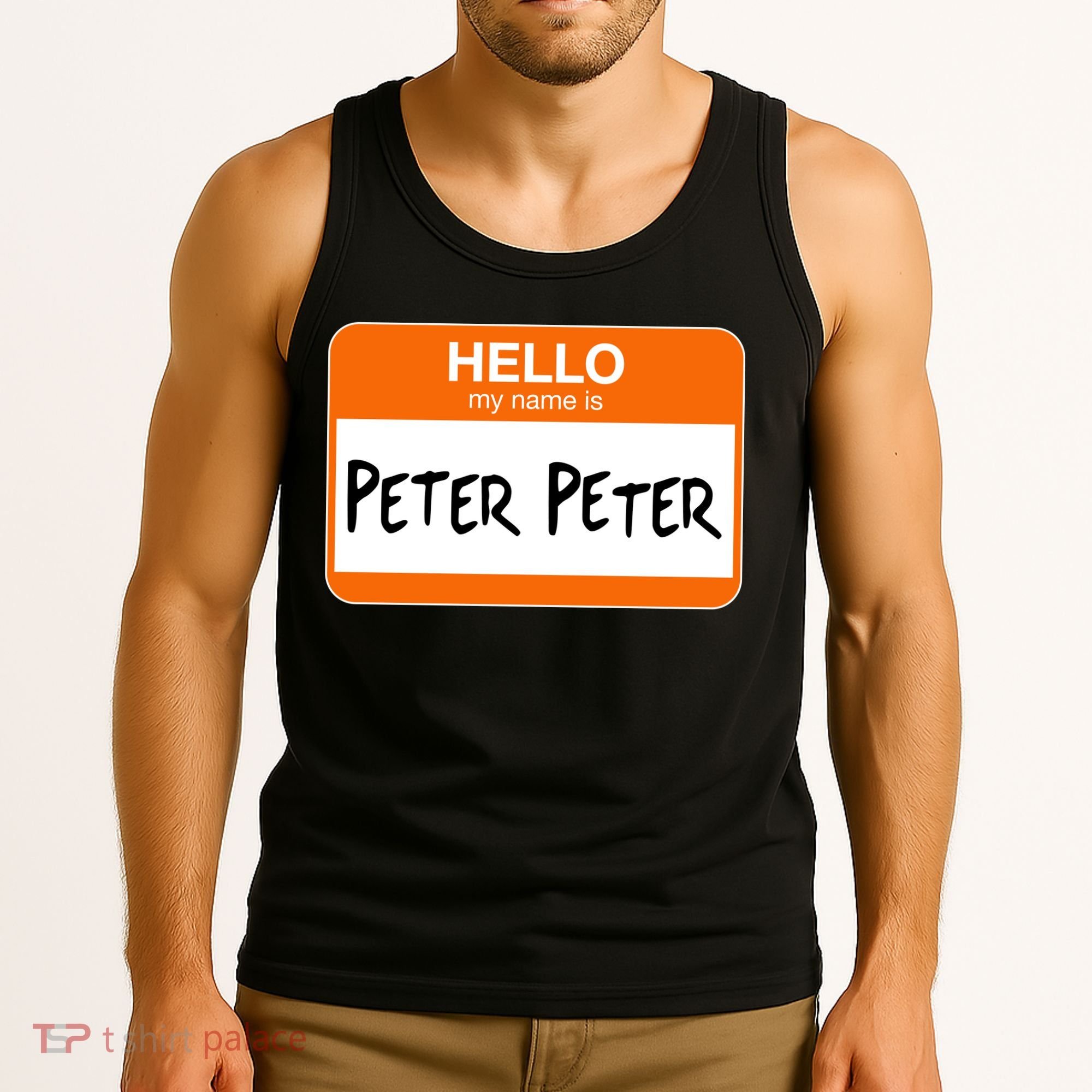 Hello My Name Is Peter Peter Tank Top