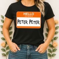 Hello My Name Is Peter Peter Women's T-Shirt thumb 2