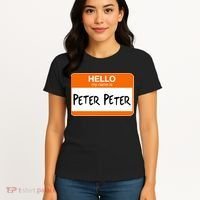 Hello My Name Is Peter Peter Women's T-Shirt thumb 4