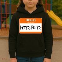 Hello My Name Is Peter Peter Kids Hoodie thumb 3