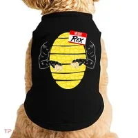 Hello My Name is Rex T-Rex Halloween Doggie Tank thumb 0