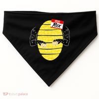 Hello My Name is Rex T-Rex Halloween USA-Made Doggie Bandana thumb 0