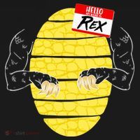 Hello My Name is Rex T-Rex Halloween Backpack thumb 2