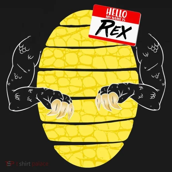 Hello My Name is Rex T-Rex Halloween Bucket Hat