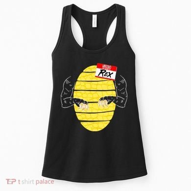 Hello My Name is Rex T-Rex Halloween Women's Tank Top