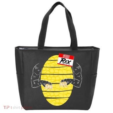 Hello My Name is Rex T-Rex Halloween Tote Bag