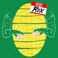 Hello My Name is Rex T-Rex Halloween Women's Long Sleeve Shirt thumb 2
