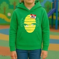 Hello My Name is Rex T-Rex Halloween Kids Hoodie thumb 3