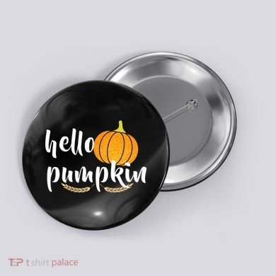 Hello Pumpkin Button