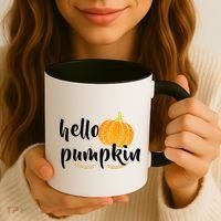 Hello Pumpkin Coffee Mug thumb 3