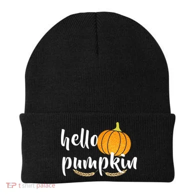 Hello Pumpkin Beanie
