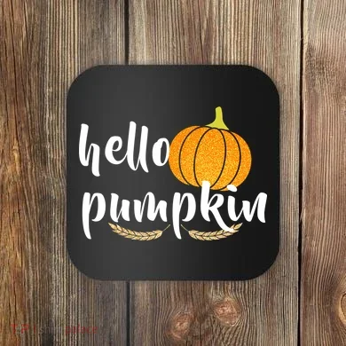 Hello Pumpkin Coaster