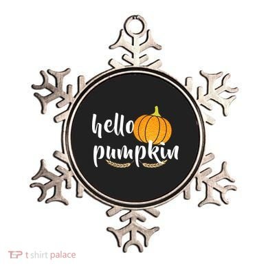 Hello Pumpkin Ornament