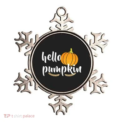 Hello Pumpkin Ornament